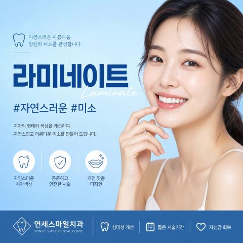 부평라미네이트 앞니 모양과 치아 색 고민이라면 체크해야 할 부분